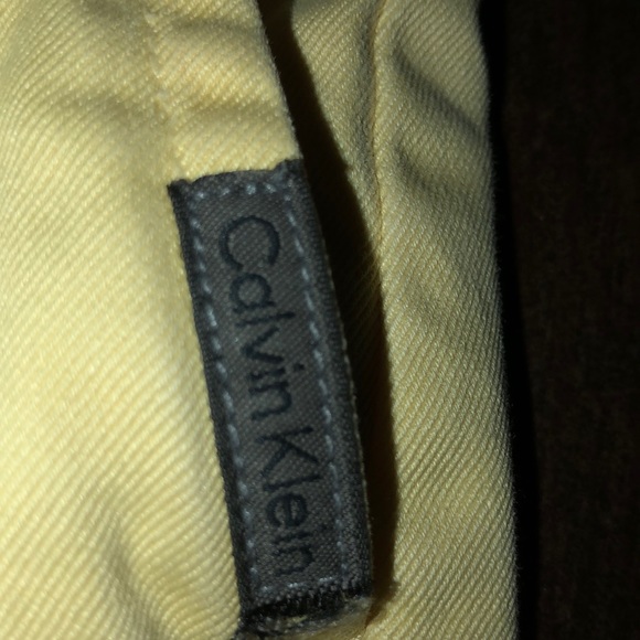 Yellow Calvin Klein Bermuda shorts - Picture 4 of 8